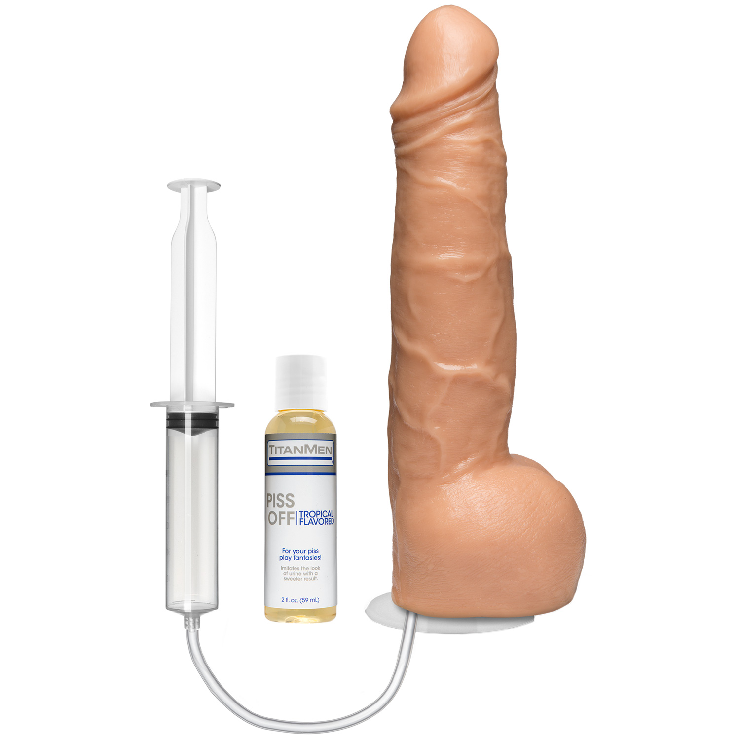 Doc Johnson TitanMen Spritzdildo mit Vac U-Lock